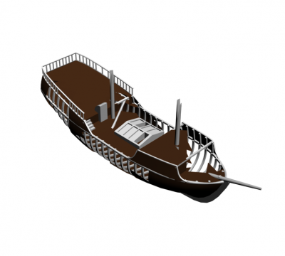Shipwreck 3ds max model 