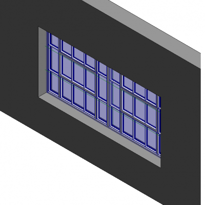 倉庫の窓レビットファミリー