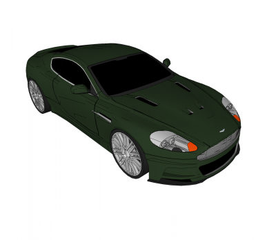 Aston Martin DBS skp model