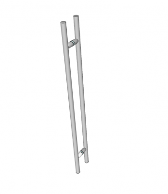 Door ladder pull handle sketchup model