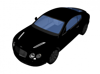 Bentley continental GT skp model