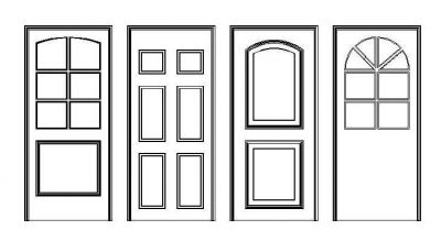 Doors - Traditional_Elevation