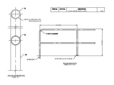Handrail Conception bloc 02 dwg