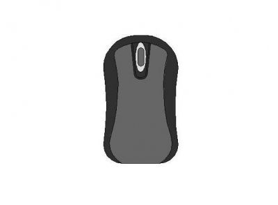 Computer Mouse CAD dwg