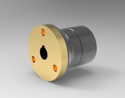 Autodesk Inventor ipt file 3D CAD Model of Indexing Mechanisms, OD=52	Bore with keyway=K 16