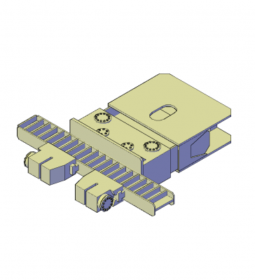 3D AutoCADモデルの振動ハンマー