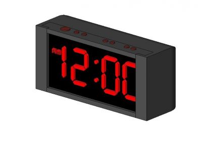 Alarm Clock Revit Family