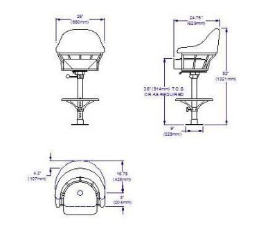 Bar Seat Design CAD dwg 