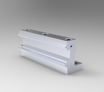  Solid-works 3D CAD Model of Linear Modules Accessories FOR Profile Fixings,  Size=15	R=M5	U=5.5	AF=22	DF=27	DH=38