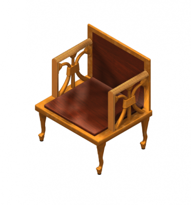 Egyptian chair Studio max model