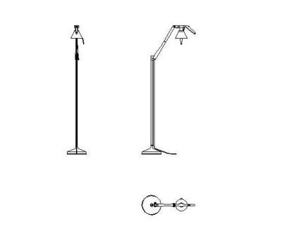 Stand Anglepoise dwg
