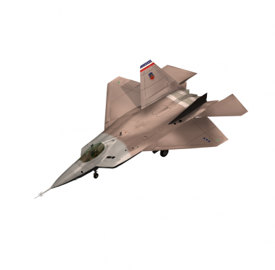 闪电II飞机3D Studio Max的模型