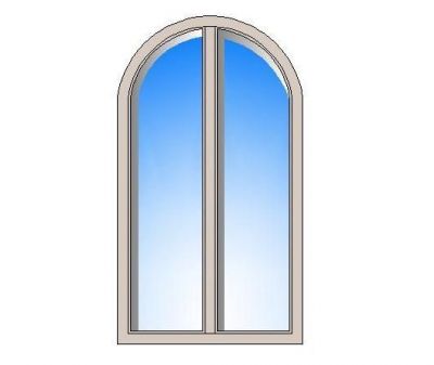 Two Bay Arched Window