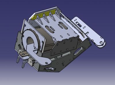 904 Mechanische Montage CAD-Modell dwg. Zeichnung