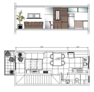 House layout design dwg