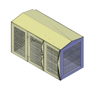 Generator Gebäude 3D dwg