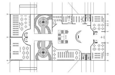 Library Design layout dwg