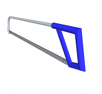 Модель Hacksaw 3D SKetchup