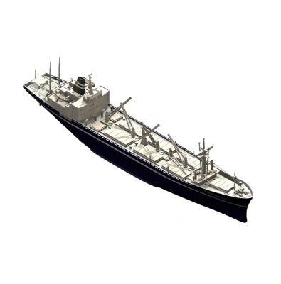 Cargo ship 3DS Max model