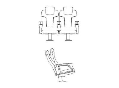 Theatre Seating dwg