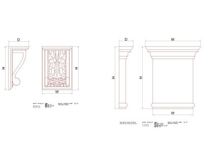 Architekturelemente für die Fassadengestaltung-2 .dwg