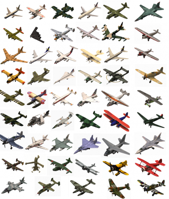 Modelos do avião 3ds max