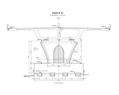 Bridge Cross sections in Auto CAD-1