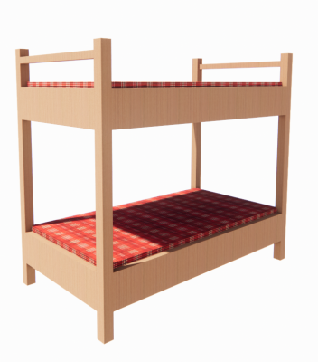Bed Bunk 2 floor revit model