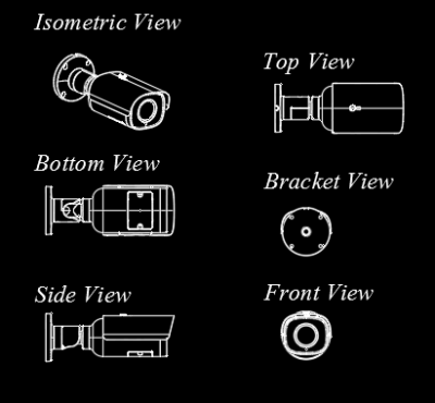 Bullet Camera (No Dimensions)