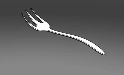 Fork sldprt model