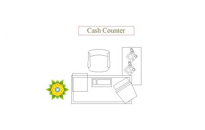 Cash Counter dwg.