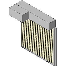 Door Service Extreme Cookson Face Of Wall Mount Revit