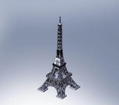 Torre Eiffel modelo sldasm