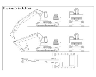 Excavators in Action 004