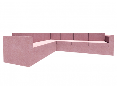 Sectional Sofa Large revit model