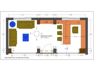 Kinjal_layout of an office