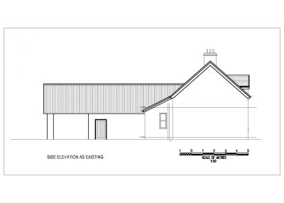 German Style Houses Existing & Proposed Design Elevation .dwg_2