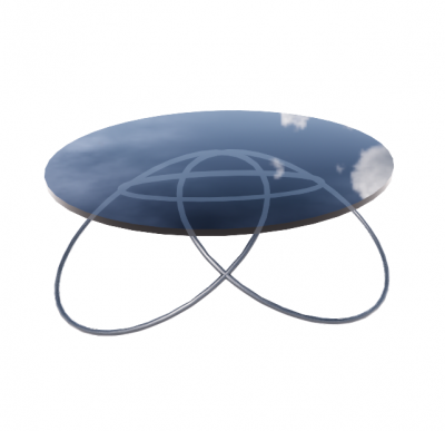 Glass Table revit model