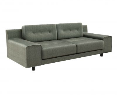 Móvel 2 lugares moderno sofá modelo 3ds max