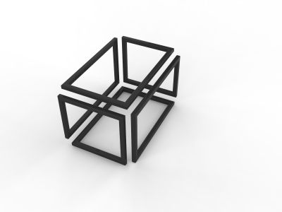 Infinity cube sldprt model
