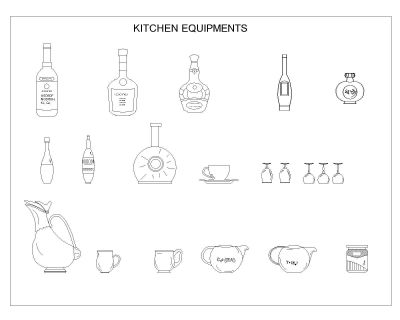 Кухонное оборудование и принадлежности_3 .dwg