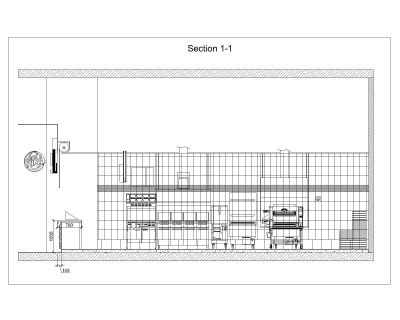 Kitchen Fast Food & fixtures_Section Plan .dwg