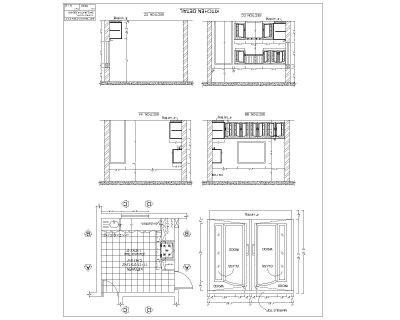 Kitchen Cabinets AutoCAD downloads