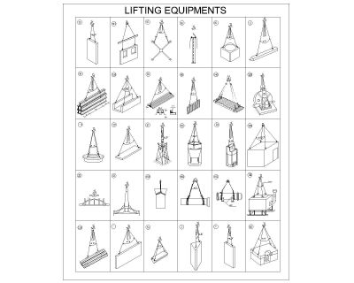 Lifting Equipment Isometric Views_1 .dwg