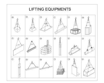 Lifting Equipment Isometric Views_3 .dwg
