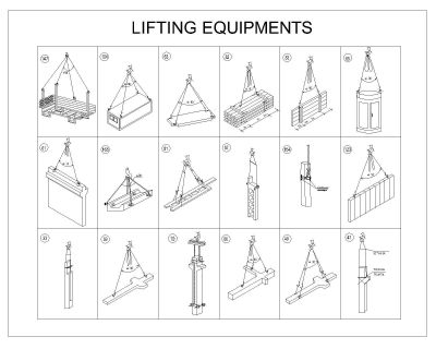 Lifting Equipment Isometric Views_4 .dwg