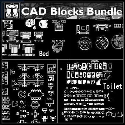 ★ 【Cad Blocks Set】 ★