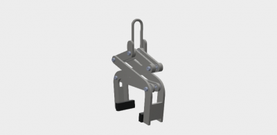 Liftable clamp Model Solidworks