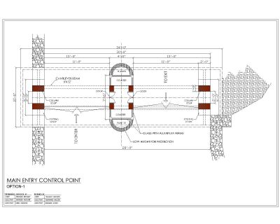 Main Entry Control Point Design Options_1 .dwg
