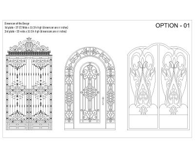 Main Gate Design Options_1 .dwg